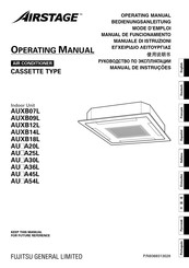 Fujitsu AIRSTAGE AUXB12L Mode D'emploi