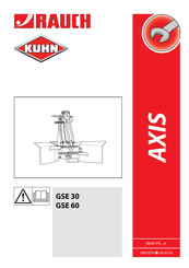 Rauch KUHN GSE 30 Mode D'emploi