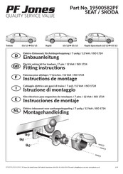 PF Jones 19500582PF Instructions De Montage