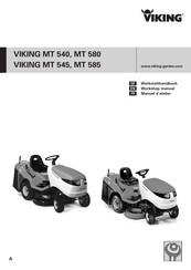 Viking MT 540 Manuel D'atelier