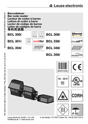 Leuze electronic BCL308i Mode D'emploi