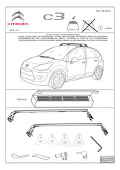 Citroen 9416.G1 Instructions De Montage