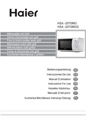 Haier HSA-2070MG Manuel D'utilisation