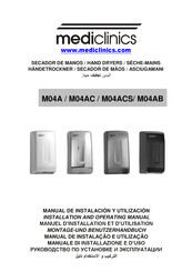 Mediclinics M04A Manuel D'installation Et D'utilisation