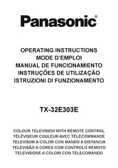 Panasonic TX-32E303E Mode D'emploi