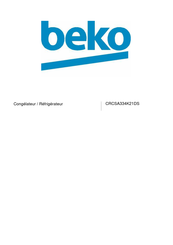 Beko CRCSA334K21DS Mode D'emploi