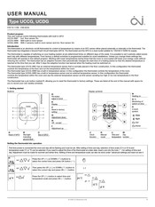 OJ Electronics UCDG-4999 Guide D'utilisation