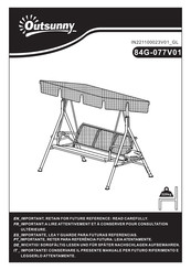 Outsunny 84G-077V01 Instructions De Montage