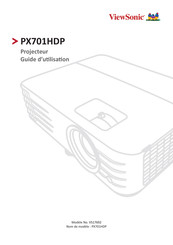 ViewSonic PX701HDP Guide D'utilisation