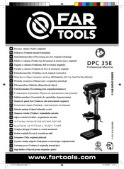 Far Tools DPC 35E Notice Originale