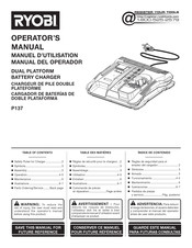 Ryobi P137 Manuel D'utilisation