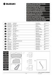 Suzuki 990E0-68P20-000 Instructions De Montage