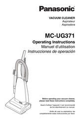 Panasonic MC-UG371 Manuel D'utilisation