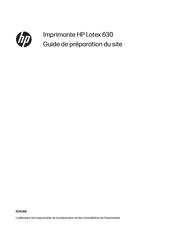HP Latex 630 Guide De Préparation Du Site
