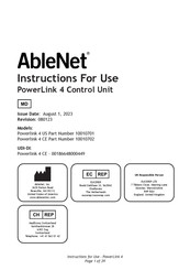 AbleNet 10010701 Mode D'emploi