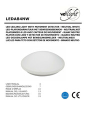 VelLight LEDA84NW Mode D'emploi