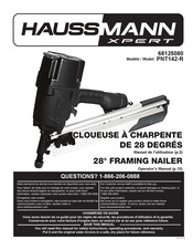 Haussmann Xpert PNT142-R Mode D'emploi