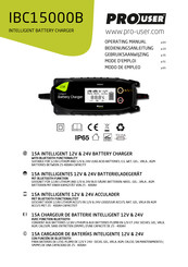 PROUSER IBC15000B Mode D'emploi