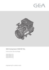 GEA HGX12P/30-4 CO2 Instructions De Montage