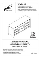 Bell'O WAVs99163 Instructions D'assemblage