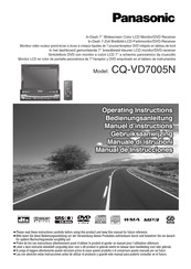 Panasonic CQ-VD7005N Manuel D'instructions