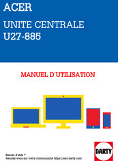 Acer U27-885 Manuel D'utilisation