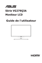 Asus VG279Q3A Serie Guide De L'utilisateur