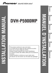 Pioneer DVH-P5900MP Manuel D'installation