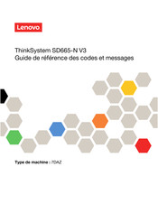 Lenovo ThinkSystem SD665-N Guide De Référence