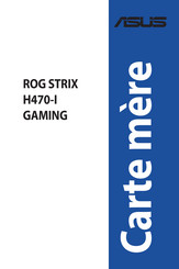 Asus ROG STRIX H470-I GAMING Mode D'emploi