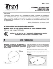 Trevi 250 Instructions D'assemblage