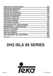 Teka DH2 ISLA 85 Série Manuel D'instructions
