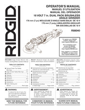 RIDGID R88040 Manuel D'utilisation