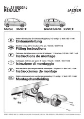 Jaeger 21180524J Instructions De Montage