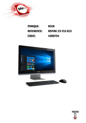Acer ASPIRE Z3-715-013 Manuel D'utilisation