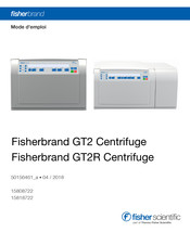 Thermo Scientific Fisherbrand GT2 Mode D'emploi