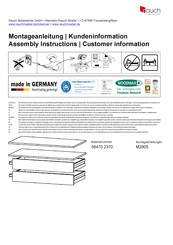 Rauch M2805 58470.2370 Instructions De Montage
