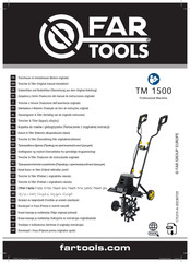 Far Tools TM 1500 Notice Originale