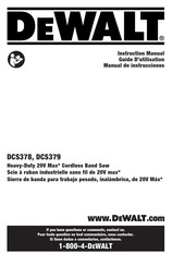 DeWalt DCS379 Guide D'utilisation