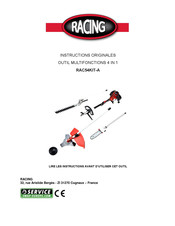 Racing RAC54KIT-A Instructions Originales
