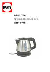 Tefal BI 8125 MINI Mode D'emploi