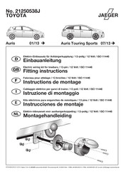 Jaeger 21250538J Instructions De Montage