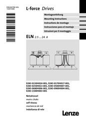 Lenze ELN3-0170H017-001 Instructions De Montage