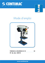 Contimac 35010 Mode D'emploi