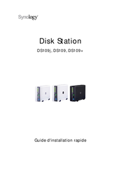 Synology Disk Station DS109j Guide D'installation Rapide