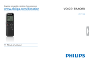 Philips VOICE TRACER DVT1100 Manuel De L'utilisateur