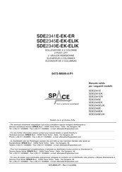 Space SDE2349E-EK-ELIK Mode D'emploi