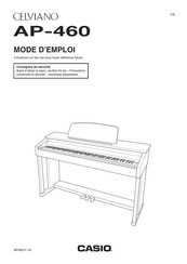 Casio CELVIANO AP-460 Mode D'emploi