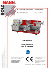 Holzmann ED300ECO Mode D'emploi