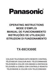 Panasonic TX-55CX300E Mode D'emploi